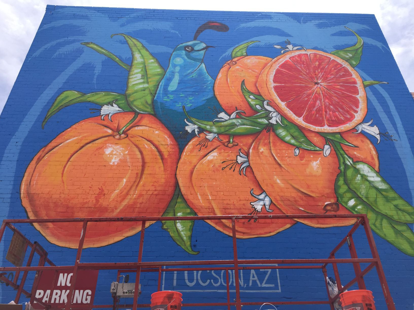 Downtown mural